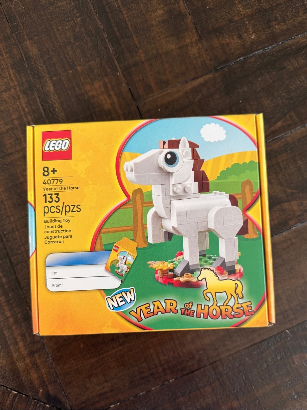 LEGO 40779 Year of the Horse White Horse Building Toy (133 pcs)